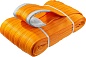 ЗУБР СТП-10/8, оранжевый, г/п 10 т, длина 8 м, Текстильный петлевой строп (43559-10-8)