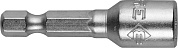 ЗУБР 2 шт, 7х45 мм, Магнитные биты с торцовой головкой (26392-07-02)26392-07-02