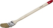 STAYER UNIVERSAL 38 мм, 1,5″ светлая натуральная щетина, деревянная ручка, Радиаторная кисть, STANDARD (0111-38)0111-38