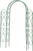GRINDA Ампир, размеры 240х120х36 см, угловая, разборная, стальная, декоративная арка (422253)422253