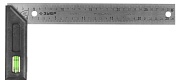 Угольник разметочный, ЗУБР Эксперт 34397-30, усиленный, встроенный уровень, гравирован шкала, нерж. полотно 37мм, толщина 2мм, 300мм34397-30