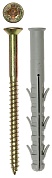 ЗУБР 10 x 155 мм, фасадный дюбель нейлон/цинк, 50 шт (4-301456-10-115)4-301456-10-115