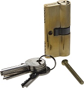 ЗУБР 60 мм, цвет латунь, 5-PIN, тип ключ-ключ, цилиндровый механизм (52101-60-1)52101-60-1