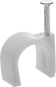 STAYER 16 мм, скоба-держатель для круглого кабеля с оцинкованным гвоздем, 40 шт (4510-16)4510-16