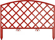GRINDA Плетень, размеры 28х320 см, терракот, декоративный забор (422207-T)422207-T