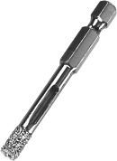 ЗУБР АВК d 6 мм (HEX 1/4″, 15 мм кромка), Вакуумное алмазное трубчатое сверло, Профессионал (29865-06)29865-06