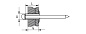 ЗУБР 4.8 х 16 мм, стальные заклепки, 500 шт, Профессионал (31313-48-16)