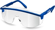 ЗУБР ПРОТОН прозрачные, линза увеличенного размера, открытого типа, защитные очки (110481)110481