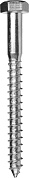 Шурупы ШДШ с шестигранной головкой (DIN 571), 120 х 12 мм, 10 шт, ЗУБР4-300451-12-120