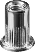 KRAFTOOL Nut-S М4, резьбовые заклепки стальные с насечками, 1000 шт (311707-04)311707-04