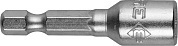 ЗУБР 2 шт, 6х45 мм, Магнитные биты с торцовой головкой (26392-06-02)26392-06-02