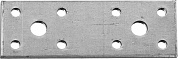 ЗУБР КП-2.0 100х35 х 2 мм, крепежная пластина, цинк (310236-100-35)310236-100-35