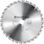 KRAFTOOL Fast 300х32мм 32Т, диск пильный по дереву36950-300-32