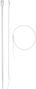 ЗУБР КОБРА 2.5 х 110 мм, нейлон РА66, кабельные стяжки с плоским замком белые, 50 шт, Профессионал (30930-25-110)30930-25-110