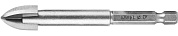 STAYER 14 мм, 4х кромка, HEX 1/4, Сверло по стеклу и кафелю (2985-14)2985-14_z01