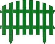 GRINDA Ар Деко, размеры 28х300 см, зеленый, декоративный забор (422203-G)422203-G