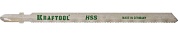 KRAFTOOL T318A, EU-хвост., по металлу HSS, шаг 1.2мм, 110мм, 2шт., Полотна для лобзика (159552-1,2)159552-1,2
