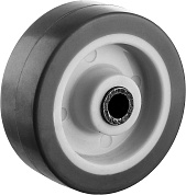 ЗУБР d=50 мм, г/п 40 кг, колесо термопластич. резина/полипропилен, Профессионал (30946-50)30946-50