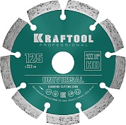 KRAFTOOL LASER-UNIVERSAL 125 мм (22.2 мм, 10х2.4мм), алмазный диск (36680-125)36680-125