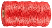 STAYER d 1.5 мм, 60 м, 800 текс, 32 кгс, красный, полипропиленовый шпагат (50079-060)50079-060