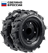 ЗУБР КП-1, 4.00-8, 2 шт., пневматические колеса для мотоблоков (707106-1)707106-1