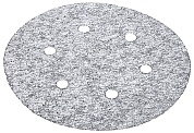 Круг шлифовальный URAGAN ″Универсальный с покрытием стеарата цинка″ на липучке, 6 отверстий, P180, 150мм, 50шт907-43113-180-50