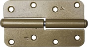 ПН-110 110x41х2.8 мм, левая, цвет золотой металлик, карточная петля (37653-110L)37653-110L