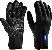 ЗУБР НОРД утеплённые, противоскользящие, сенсорные, размер XL, Ветро- и влагозащищенные перчатки, Профессионал (11460-XL)11460-XL