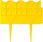 GRINDA размеры 14х310 см, для цветников, желтый, декоративный бордюр (422223-Y)