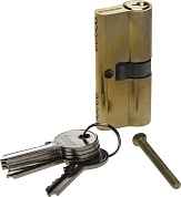 ЗУБР 70 мм, цвет латунь, 5-PIN, тип ключ-ключ, цилиндровый механизм (52101-70-1)52101-70-1