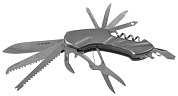 ЗУБР 12 в 1, складной, металлическая рукоятка, многофункциональный нож (47781)47781