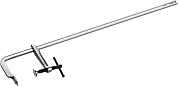 ЗУБР КС-1000/120 1000х120 мм, Цельнокованая струбцина F (32157-120-1000)32157-120-1000