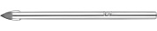 URAGAN 4 мм, 2х кромка, цилиндр хвостовик, Сверло по стеклу и кафелю (29830-04)29830-04