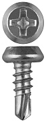 ЗУБР КЛМ-СЦ 11 х 3.8 мм, цинк, конусная головка, саморез со сверлом для лист. металла, 22000 шт (4-300150-38-11)4-300150-38-11