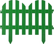 GRINDA Палисадник, размеры 28х300 см, зеленый, декоративный забор (422205-G)422205-G