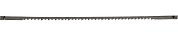 ЗУБР по тверд. древесине, L=133мм, шаг зуба 2.5мм, 5шт., Полотно для лобзикового станка ЗСЛ-90 и ЗСЛ-250 (155800-2.5)155800-2.5
