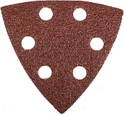 Треугольник шлифовальный универсальный STAYER ″MASTER″ на велкро основе, 6 отверстий, Р40, 93х93х93мм, 5шт35460-040