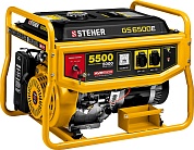 STEHER 5500 Вт, бензиновый генератор с электростартером (GS-6500E)GS-6500Е