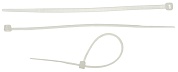 ЗУБР КС-Б2 2.5 x 100 мм, нейлон РА66, кабельные стяжки белые, 50 шт, Профессионал (4-309017-25-100)4-309017-25-100