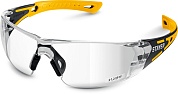 STAYER MX-9 прозрачные, двухкомпонентные дужки, открытого типа, защитные очки (110490)110490
