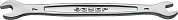 ЗУБР 6х7 мм, Рожковый гаечный ключ, Профессионал (27010-06-07)27010-06-07_z01