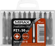 MIRAX PZ 1, 50 мм, 10 шт, Биты (26254-1-50-10)26254-1-50-10
