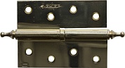 ЗУБР 100х75х2.5 мм, разъемная, правая, цвет латунь (PB), 2 шт, карточная петля (37605-100-1R)37605-100-1R