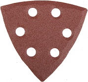 Треугольник шлифовальный универсальный STAYER ″MASTER″ на велкро основе, 6 отверстий, Р120, 93х93х93мм, 5шт35460-120