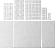 STAYER белый, самоклеящихся, 98 шт., набор мебельных накладок (40917-H98)40917-H98