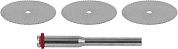 STAYER 3 шт, d 20 мм, Набор отрезных кругов из нержавеющей стали (29912-H3)29912-H3