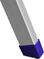СИБИН 8 ступеней, 166 см, алюминиевая стремянка (38801-8)