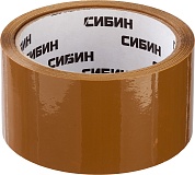 СИБИН 48 мм, 50 м 40 мкм, Клейкая лента коричневая (12055-50-50)12057-50-50_z02