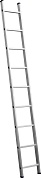 СИБИН 10 ступеней, высота 279 см, односекционная, алюминиевая, приставная лестница (38834-10)38834-10