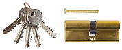ЗУБР 80 мм, цвет латунь, 5-PIN, тип ключ-ключ, цилиндровый механизм (52101-80-1)52101-80-1